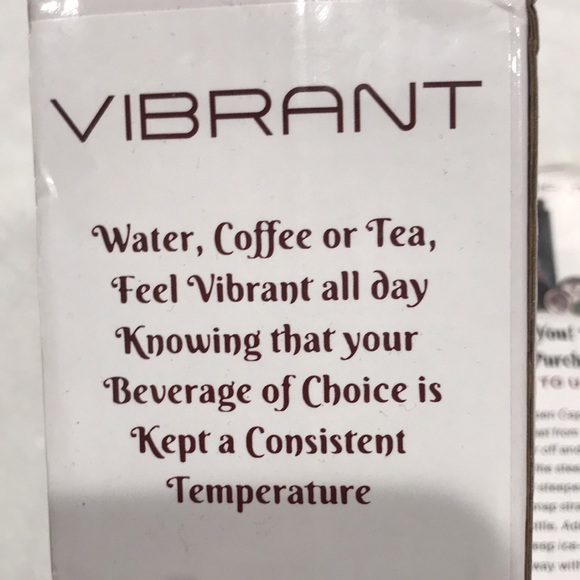 Vibrant water infuser 17oz color red - Picture 9 of 13